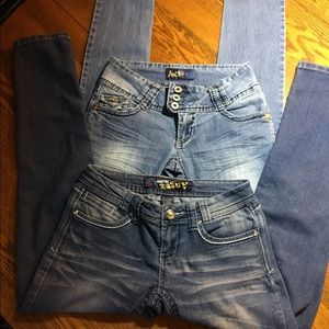 ANGELS JEANS  JUNIOR size 5. Lot of 2 pairs.